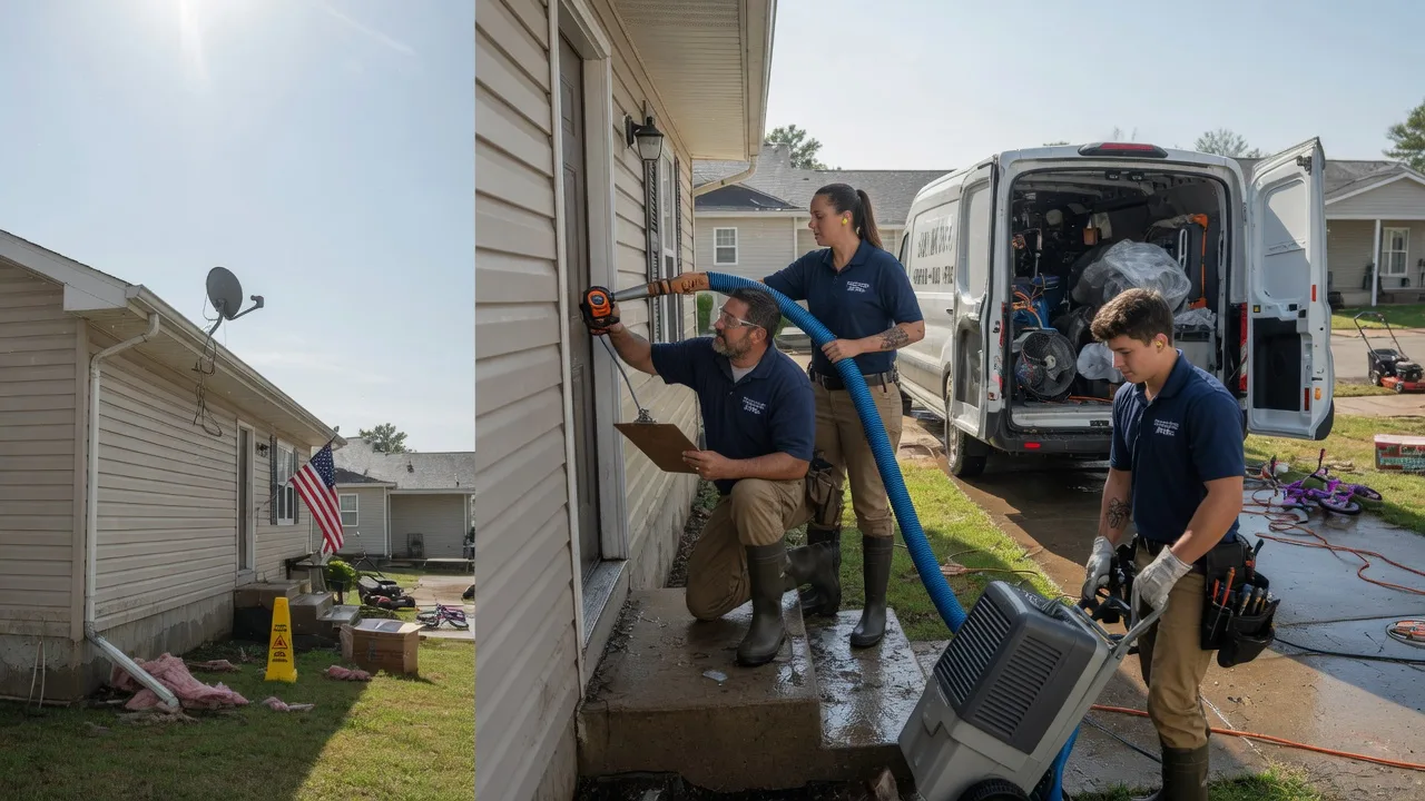 Ceiling Water Damage Restoration in Sharpes, FL near me